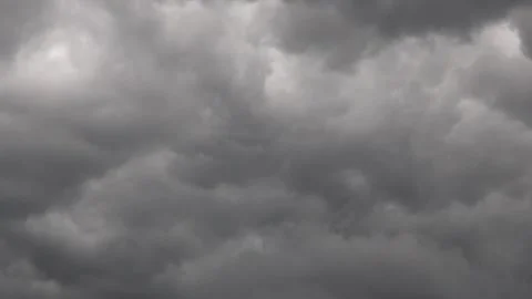 Dark clouds moving in the sky Stock-Footage 157238611