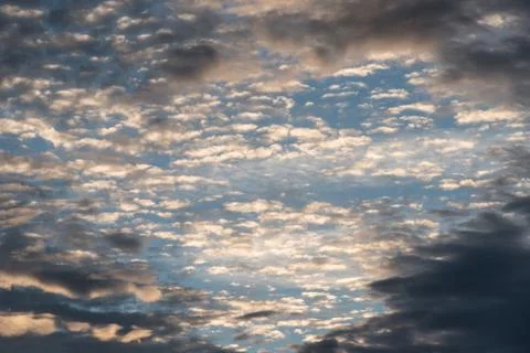 Dark Clouds Part Stock Photos