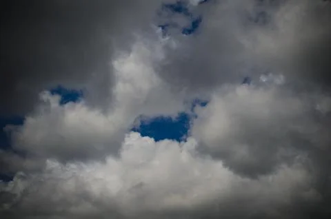 Dark clouds Stock Photos