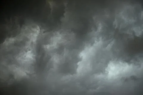 Dark clouds Foto stock