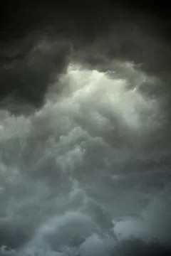 Dark clouds Stock Photos