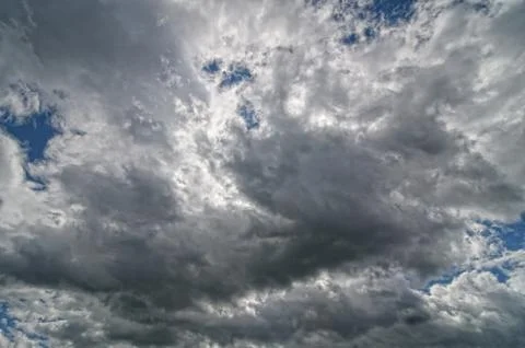 Dark clouds Stock Photos