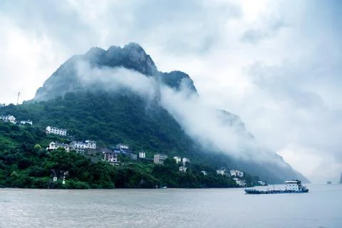 Dark clouds Stock Photos