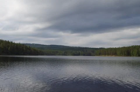 Dark clouds Stock Photos