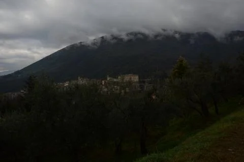 Dark clouds Fotos Stock