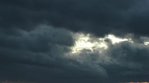 Dark clouds Stock Photos