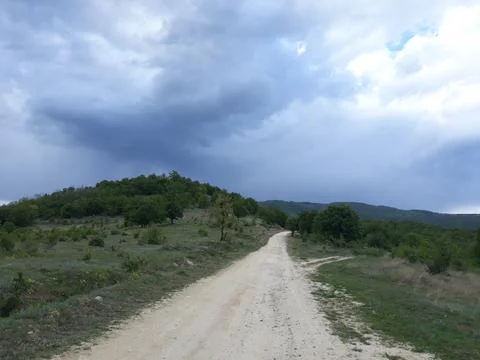 Dark clouds Stock Photos