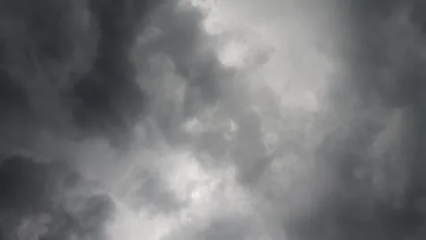 Dark Clouds Before Rain 動画素材 321123433