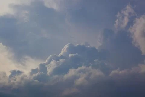 Dark clouds before rain Stock Photos