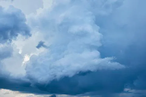 Dark clouds before rain Stock Photos