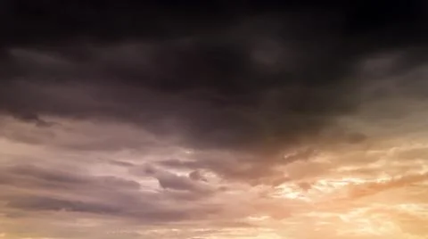 Dark clouds before rain storm. Natural background Stock Photos