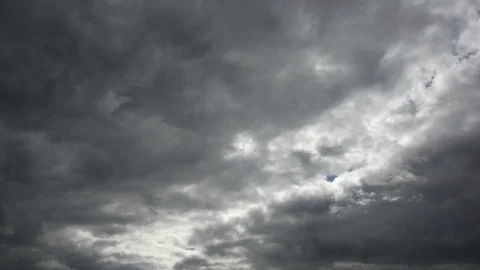 Dark clouds rolling Stock Footage 97878610