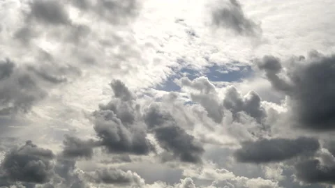 Dark Clouds at the sky Stock Footage 160624771