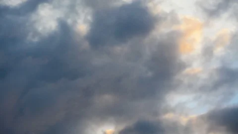 Dark Clouds taking over the sky Stock-Footage 78564084