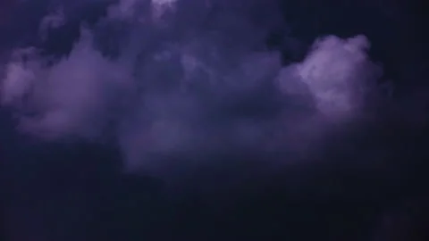 Dark clouds thicken ominously in the sky. Time laps. Stock Footage 142077847