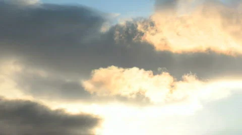 Dark Clouds Time Lapse Stock Footage 446737