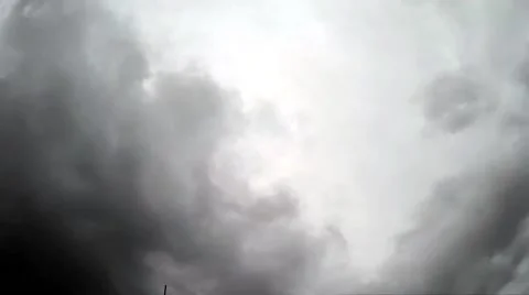 Dark Clouds time lapse Stock Footage 51680068