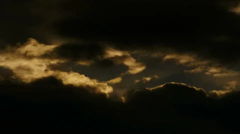 Dark clouds time lapse. sky cloud. cloudscape. 4K background Stock Footage 38434470