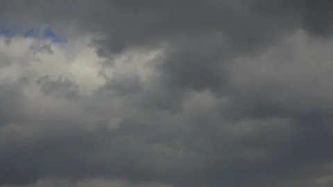 Dark Clouds Timelapse 1080p Stock Footage