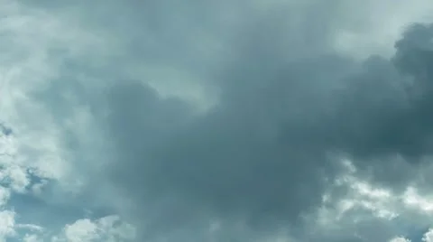 Dark clouds timelapse Stock Footage 41553859