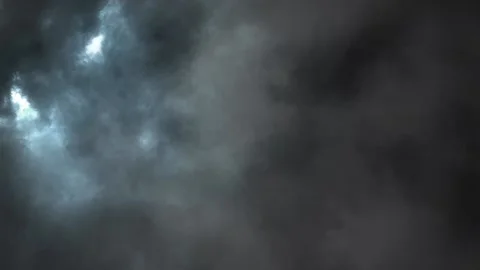 Dark Clouds Title After Effects stock