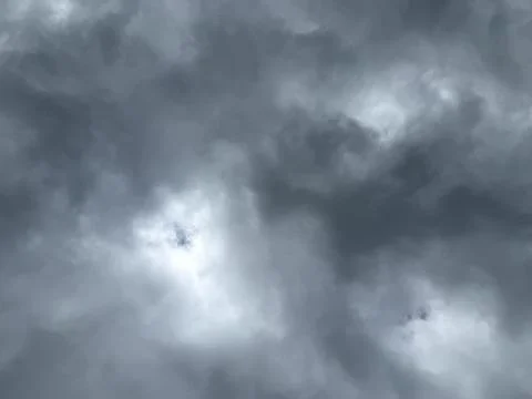Dark Cloudscape with Bright Opening Stock Photos