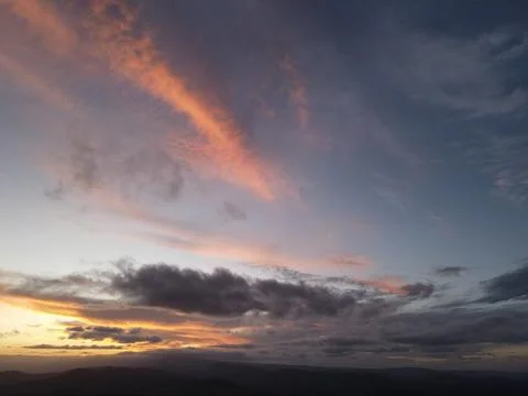 Dark, Cloudy Background Stock Photos