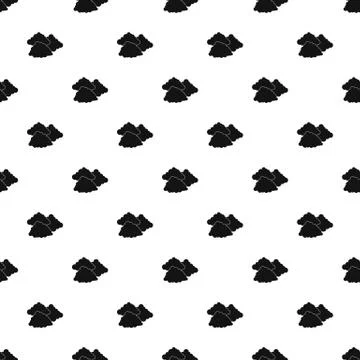 Dark cloudy pattern seamless vector Illustrazione stock