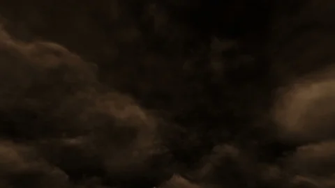 Dark Cloudy Sky 3 Stock Footage 106553561