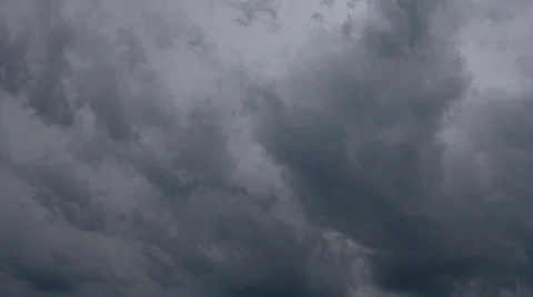 Dark Cloudy Sky Stock Footage 39283232