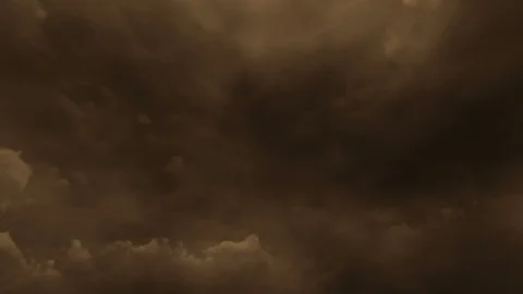 Dark Cloudy Sky Video stock 105901433
