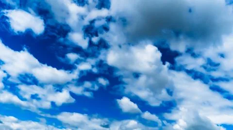 Dark cloudy sky Stock Photos