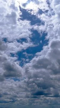 Dark cloudy sky Stock Photos