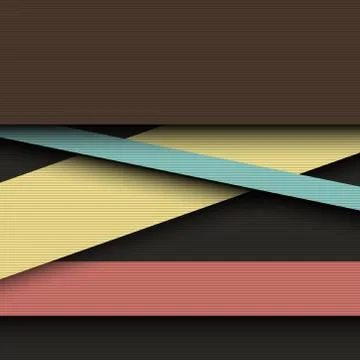 Dark color layers abstract vector background. Stock Illustration