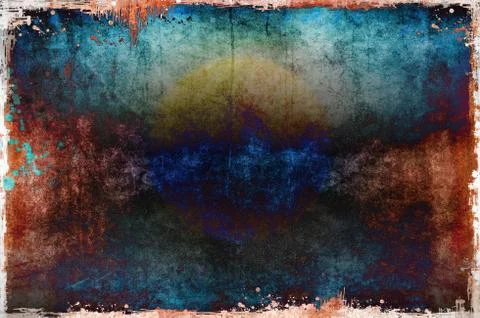 Dark colorful background Illustrazione stock