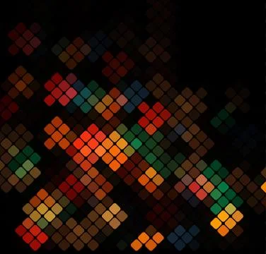 Dark colorful background Stock Illustration