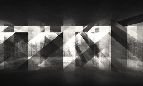 Dark concrete pattern. 3d render Illustrazione stock