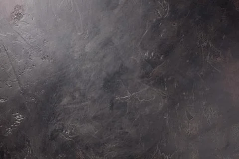 Dark concrete wall background, texture with copy space Stock Photos