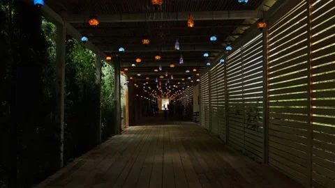 Dark corridor Stock Footage 137653666