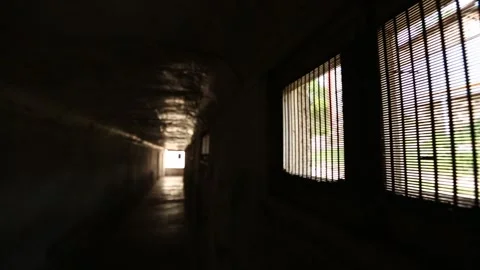 Dark corridor4 Stock-Footage 320638221