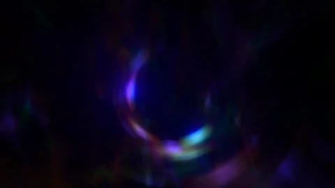 Dark Cosmic Arc Light Abstract VJ Background Loop Stock Footage 333310984