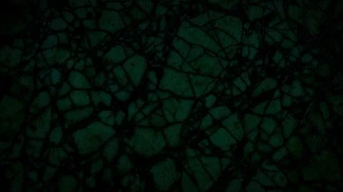 A dark cracked stone texture with deep green and black hues, offering a moo.. 스톡 일러스트