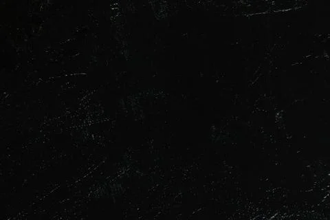 Dark creative background - rough linen canvas unevenly covered with black pri Stock Photos