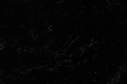 Dark creative background - rough linen canvas unevenly covered with black pri Stock Photos