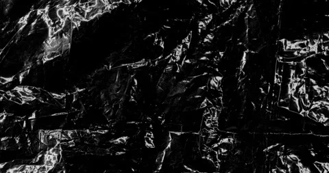 Dark crumpled texture slow rotation. Stock Footage 337253318