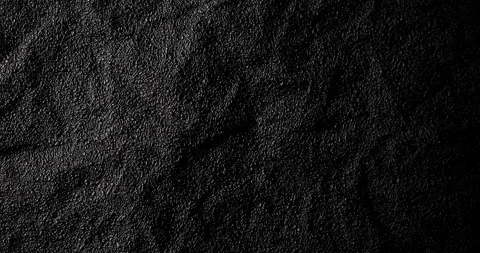 Dark crumpled texture in slow spin. Stock Footage 306003608