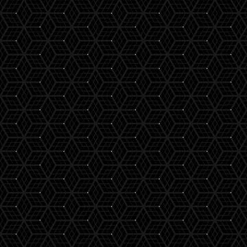 Dark Cube Abstract Square Background. Cube Pattern 스톡 일러스트