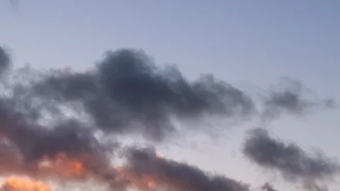Dark cumulus clouds Stock-Footage 236542145