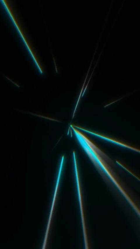 Dark Cyan Laser Beams Light Streaks Motion Background Stock Footage 343670894
