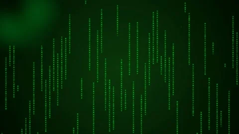 Dark cybernetic digital grid coordinate loop Stock Footage 346567941
